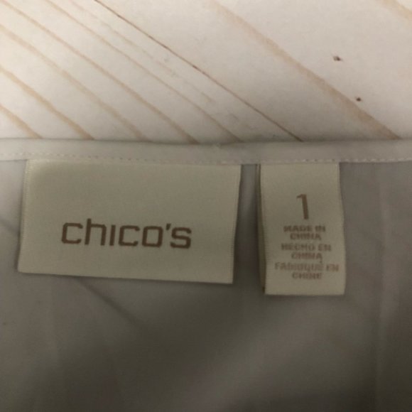 {Chico’s} Color-block Blouse - Picture 6 of 7